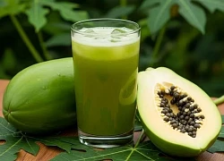 4 lý do nên uống nước ép đu đủ xanh trong mùa hè