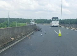 Chạy xe máy vào đường dẫn cao tốc, một người bị ô tô tông tử vong tại chỗ