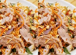 Đây mới là cách làm gỏi vịt rau răm chuối xanh chua chua ngọt ngọt ngon khó cưỡng