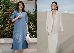 Đẹp từ nhà ra phố với trang phục linen tự nhiên