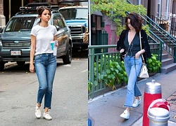Kiểu quần jeans siêu tôn dáng được Selena Gomez mặc từ năm này qua năm khác