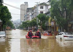 Mực nước của 25 con sông ở Trung Quốc vượt ngưỡng an toàn