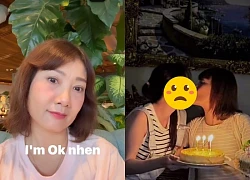 Nghệ sĩ Mỹ Uyên gây sốc đăng ảnh khoá môi cô gái lạ mặt