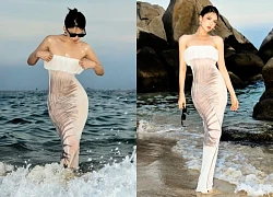 Ngọc Trinh lộ body thật qua camera thường, netizen so ảnh đã qua chỉnh sửa liền nói 1 câu!