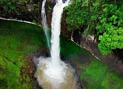 'Trốn nóng' ở thác Liêng Nung