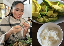 Trong khi sao Việt đua nhau chi mạnh cho thai kỳ, H'Hen Niê bất ngờ công khai bữa cơm "0 đồng"
