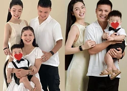 Vợ Quang Hải khoe ảnh gia đình 'siêu ngọt', quý tử gây 'đốn tim' vì 1 chi tiết