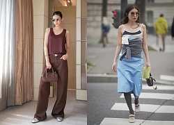 Áo ba lỗ, áo dây 'lên ngôi' với cách phối đồ layer cảm hứng thời thượng