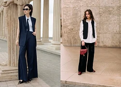 Diện áo vest không tay mùa hè theo phong cách tối giản, sang trọng