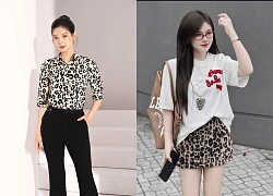 Họa tiết da beo gợi cảm đúng chất, nổi bật đúng điểm