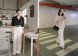 Lê Hà Trúc mặc đồ màu trung tính đẹp quá đáng: Vừa trẻ vừa sang, không điểm nào chê