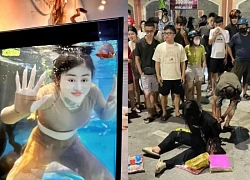 Ngân Baby "Hotgirl bể cá" lên cơn quậy điên cuồng giữa phố, CĐM phát hoảng!