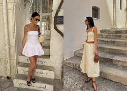 Trang phục tối giản và thanh lịch cho kỳ nghỉ hè ở biển
