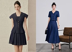 Váy denim, điểm nhấn trang nhã cho phong cách mùa này