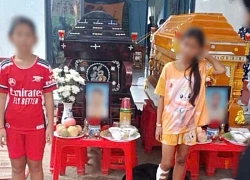 Đôi vợ chồng tử vong khi đưa con đi khám bệnh: Xót xa cảnh đám tang không kèn trống, phải tổ chức nhờ bên nhà người thân, 2 con thất thần bên linh cữu