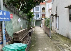 Hà Nội: Phường Yên Nghĩa nói gì vụ hộ dân xây tường rào chắn ngõ đi chung?