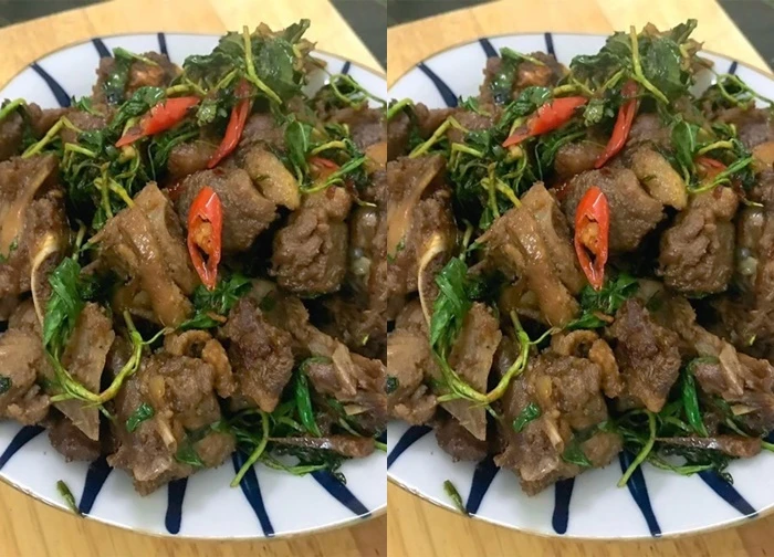 Mách bạn món vịt xào rau răm bổ dưỡng, lạ miệng cho cả nhà
