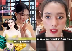 Ngân Collagen bị Ngọc Trinh vỗ mặt, đối phương trả lời một câu quá thâm thúy