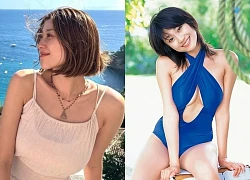 Nữ thần áo tắm Nhật Bản kết hôn với nhân viên văn phòng
