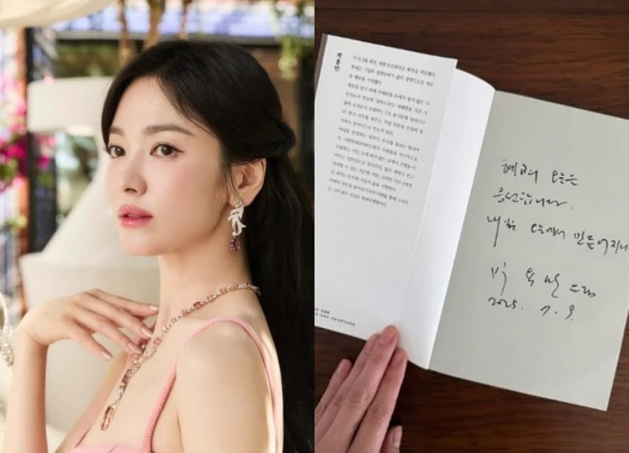 Song Hye Kyo lộ thư tay với tài phiệt đáng tuổi bố, cộng đồng mạng dậy sóng