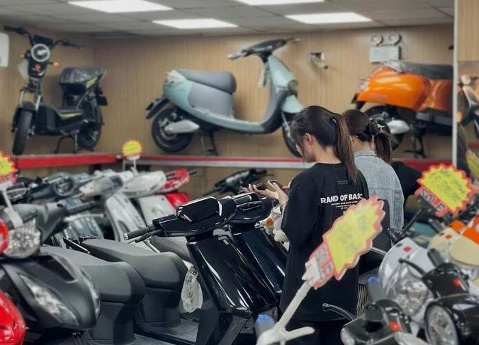 Thị trường xe điện, xe 50cc vào mùa 'cao điểm' trong năm