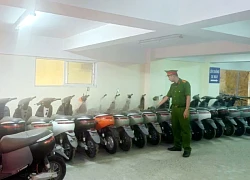 Lộ diện 'ông trùm' đường dây sản xuất xe máy điện giả ở Hà Nội