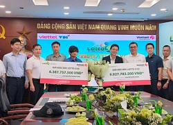 Trúng Vietlott chục tỷ đồng, 2 người đàn ông không đeo mặt nạ khi nhận thưởng, tiết lộ từng nghi ngờ xổ số