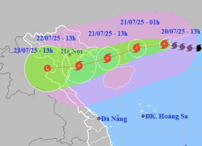 Bão số 3 tăng 3 cấp, hướng vào ven biển Quảng Ninh - Hải Phòng