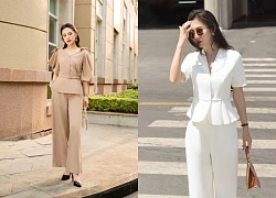Nâng tầm phong thái công sở với áo peplum