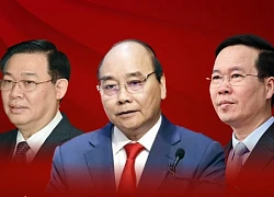 Cách hết chức vụ Đảng của ông Nguyễn Xuân Phúc,Võ Văn Thưởng,Vương Đình Huệ