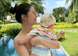 Phu nhân hào môn Vbiz bất ngờ công khai con trai đầu lòng