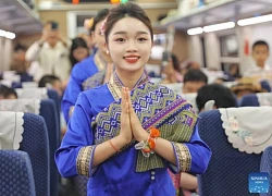 Tàu khách xuyên biên giới Trung Quốc - Lào tăng gấp đôi số chuyến