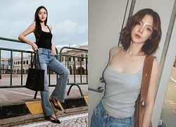 Áo tank top và quần jeans - công thức cuốn hút dành cho nàng