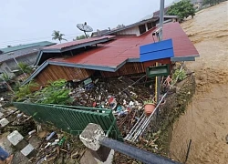 Bão Wipha gây ngập lụt nghiêm trọng tại Lào