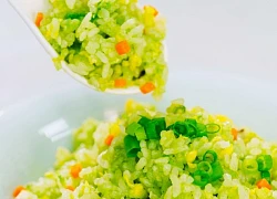 Cách làm cơm rang ngọc bích vừa lạ vừa ngon