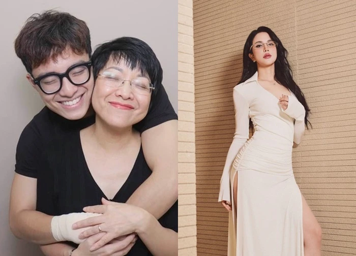 Diệp Lâm Anh sexy nghẹt thở, MC Thảo Vân chia sẻ xúc động về con trai