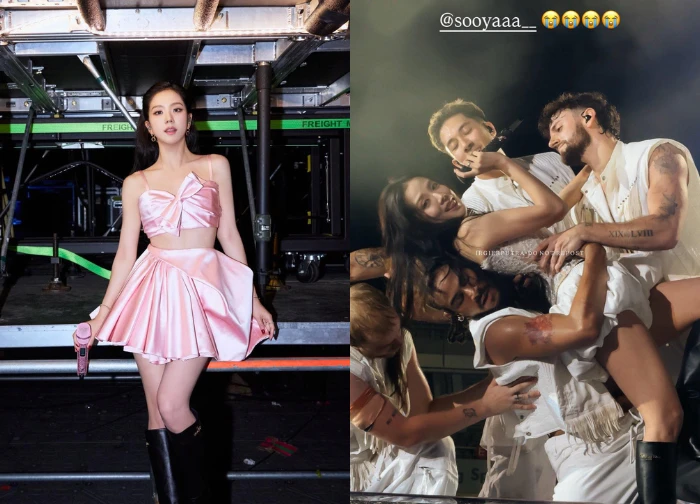 Jisoo (BLACKPINK) áp sát vũ công nam tại concert, vũ đạo khiến fan "nóng mắt"