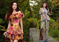 Mặc trang phục họa tiết thế nào để đẹp sang mà không bị 'sến'?