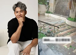 Nam diễn viên 8X bàng hoàng cảnh nhà tan nát, cửa kính vỡ tung, đồ đạc bị bão Wipha cuốn phăng