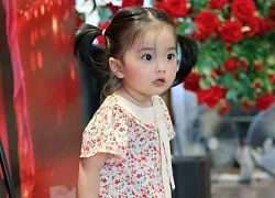 Con gái út của Khánh Thi xinh xắn như búp bê, lén làm chuyện này khi bố mẹ đi công tác nước ngoài