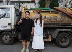 Tưởng ế vì nghề dọn phân, không ngờ có người đẹp vượt 700km đến kết đôi