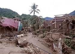 Cận cảnh tan hoang ở Mỹ Lý, Nghệ An sau lũ quét