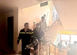Cháy căn hộ trong khu đô thị Ciputra, 47 người thoát nạn