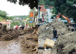 Chi viện tổng lực 'giải cứu' Mường Xén khỏi đất bùn và rác sau lũ lịch sử
