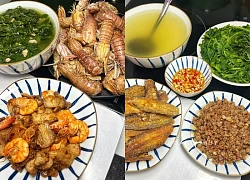 Cơm nhà chỉ cần 1 canh 1 mặn của mẹ bỉm sữa vẫn khiến chồng con mê tít