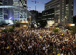 Hàng nghìn người biểu tình tại Tel Aviv giữa lúc đàm phán với Hamas bế tắc