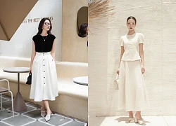 Kiểu chân váy khiến nàng thanh lịch trong mọi dịp