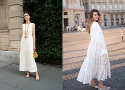 Kiểu giày hoàn hảo để diện cùng váy midi hè