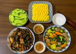12 mâm cơm ngon cuối tuần, cả nhà quây quần thưởng thức trước giờ diễu binh A80