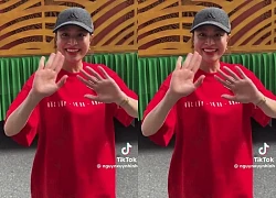 Bắt cận visual Hoàng Thuỳ Linh khi đi tập luyện diễu hành, có 1 hành động ghi điểm mạnh
